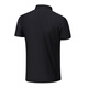 Keile Stone Mint Men's Short-Sleeved POLO Shirt Summer Moisture-Absorbing Quick-Drying Ice Silk Thin Outdoor Leisure Sports T-Shirt 12358 Obsidian Black 3XL (170-185cm/165-190Jin Jin equals 0.5 kg)