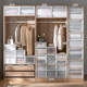 Yonghuan Storage Box Drawer Plastic Household Clothes Wardrobe Storage Box Underwear Storage Box Transparent 9227 Deep 44 Width 34 Height 19 One-pack Price 365 Days Warranty Ten Years Destruction Compensation After-sales Guarantee