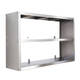 SANQIHU Kitchen estante de pared de acero inoxidable Estante de microondas de microondas estante de almacenamiento de pared de segundo piso Hotel Hotel colgante Longitud 70 Ancho 30 Altura 40 Second Floor-695