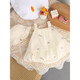 Xier girls dress summer 2026 new style baby princess dress summer dress one baby one year old dress girl (skirt + hat) 73cm