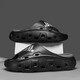 Ropa de verano para hombres para al aire libre 2025 zapatillas de suela gruesa Interior Interior sin deslizamiento sin deslizamiento y zapatillas de piel calamar