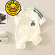 G.Duckkids Marke Baby Kleidung neue Herbstkleidung neue Baby Kleidung Langarm süßer Baby Jumpsuit Crawler Frühling und Herbststil 6221 Blau 80 cm