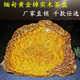 黄金樟根雕中式复古茶盘满榴花整块实木金丝楠木功夫茶海家用客厅 蓝色 z2694