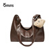 15MINS bag women's 2025 autumn and winter single shoulder crossbody bag light luxury simple pillow women's bag birthday gift for girlfriend