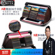 WILLIAMPOLO brand luxury Paul men's genuine leather bag wallet integrated large capacity crocodile pattern 2025 new clutch bags black - two rows of 24 card positions