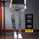 Sept pantalons de pieds minces de fines pieds minces de lavage de Wolf Stretch 2025