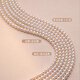 Qi Xiaomi Shijia Pearl Necklace Women's Clavicle Chain 2025 New Popular Imitation Pearl Necklace Xiaomi Beads High-end Light Luxury Xiaomi Bead Necklace