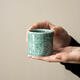 Chinese Xiangyun Longquan Celadon Tea Cup Master Cup Personal-Specialized Ceramic Large Single Cup Kung Fu Tea Set Tea Cup Celadon Xiangyun Master Cup*2 Pack 105ml
