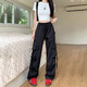 
Multi-pocket casual ice silk work pants for men and women neutral summer outdoor trousers trendy couple casual pants KXW 687 blue [ice silk work pants] 3XL [145-160Jin [Jin equals 0.5 kg]]