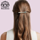 Royal sasa royal salsa temperament hair accessories Korean style hairpin hairpin one-word clip spring clip top clip flower head jewelry