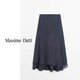 
Massimo Dutti autumn new product 2025 women's clothing island vacation style fluttery long skirt skirt 05288400 dark blue XS (34) (165/62A)