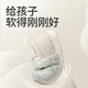 Shepherd children's cotton slippers 25 winter plus velvet to keep warm parent-child home shoes thick sole bag heel cotton shoes coconut rice gray 240