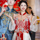 枝己秀禾服婚纱新娘主纱高档2025新款订婚服装新中式结婚礼服敬酒服 LZ541 2XL