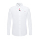 Navigare Italienisch kleines Segelboot Langarm Pendler Hemd Herren Herbst Oxford Spinnen knackig Casual Shirt High-End-Inch-Hemd Männer gebleicht L /40