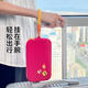 SANQIHU Passport Clip de protección Boletería Bolsa de billetera Integrado Pase de embarque portátil Pase Zipe en el extranjero Bolsa de almacenamiento de ID de pasaporte Gris y blancos ID de almacenamiento de ID