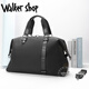 Walker Shop sac de voyage étanche grande capacité voyage d'affaires à courte distance sac à main sac de sport de fitness pour hommes sac à bandoulière multifonctionnel noir petite taille 29*19*49