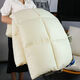Crystal home textile 95 white goose velvet quilt spring and autumn quilt winter quilt warm double duck down quilt core down quilt thickened 8/*686 gray [passed the quality inspection] 200x230cm10Jin [Jin equals 0.5 kg] Thickened winter quilt