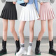 Jupe de filles 2025 Nouvelle jupe plissée grise Vêtements d'été pour les filles de style collégial jupe pour enfants à la jupe courte 160 [suggéré environ 155 cm]