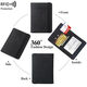New new RFID passport clip overseas travel document storage bag vaccine card bag multifunctional passport protection case blue