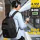 Aspensport -Rucksack Männer und Frauen Rucksack Business College -Schüler Mittelschüler School Bag Computer Bag Trend Reisenbag Black_red [Standardversion]