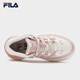 Fila offizielle Frauenschuhe Herbst neue Brettschuhe Radieschen Schuhe dicker Brot Schuhe Freizeitschuhe Sportschuhe Milch weiß/Rauch Rosenpulver-gr 37.5