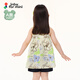
jnby by JNBY new Jiangnan cloth baby A-type suspender sleeveless dress 25 summer girls baby YP5G11150 795/yellow gray pattern random 110 cm