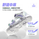 ANTA Children's Sandals Girls' Beach Shoes 2025 Summer New Baotou Breathable and Comfortable Outdoor Sandals Anta White/Fresh Purple-1 28