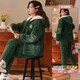 Comic Soul Hunan Provinz Winter Provinz tragen Hunan Provinz Trage Korallenletze Baumwollpyjamas für Frauen im Winter Dreischicht verdickte Lady LXJ17 6624 Aprikosenfarbe [Fleece eingedickt] L 100-120
