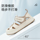 
Tylanis summer children's sandals for men and women's non-slip breathable toddler shoes for babies soft sole functional shoes white/apricot color 24