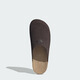 adidas adimule confortable les pantoufles décontractées mules pour hommes et femmes nouveaux adidas officiels triples crocodile brun foncé / résine jaune 43