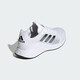 ADIDAS Running Shoes Shoes para hombres 2025 Summer Nuevo shock-absorbing y transpirable zapatos deportivos Mesh liviano zapatos casuales negros JQ9715 White 44 (270 mm)