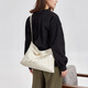 Cnoles Tote Bag Women's 2025 Último capacidad de gran capacidad Crossbody Bag Bag White White Day de San Valentín