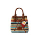 Nanfeng Chio2nd Rainbow Candy Candy Bucket Bag Сумка женская сумка 2025 Новая плетена