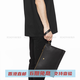 Versace Medusa logo LOGO zipper closure Cotton wallet clutch Large men's black Gift box (basic + original box)
