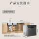 Panasonic dishwasher embedded drawer type 8 sets large capacity household fully automatic high temperature sterilization independent drying no bending installation under the stove small size NP-F86K2RN customized model does not include installation
