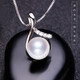 DL 1998 Fat Dong Lai Quality Pearl Pendant Single Pendant Freshwater Pearl Single Smart Simple Musical Note Design Necklace Women's Lock Minor Flaws 10-11mm