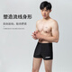 Langsha (Langsha) Schwimmstämme Männer flache Ecke atmungsaktiven, schnell trocknenden Shorts Professionelles Training Schwimmstämme Anti-Embarasse Heiße Frühling Beach Schwimmausrüstung