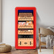 Cigarloong (CIGARLOONG) 48HC cigar cabinet with constant temperature and humidity Spanish cedar wood shelf naked alcoholized activated carbon ammonia removal curved small household silent inverter compressor cigar humidor 48HC red cedar wood shelf + curved + constant temperature and humidity cigar cabinet