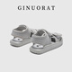 
Chino Mouse 2025 Summer Children's Soft Sole Sandals Baby Walker Functional Shoes Star Gray 13 Inner Length cm_(18 sizes)