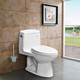 TOTO bathroom one-piece ceramic toilet CW854SB household floor-standing jet siphon toilet water-saving mute CW854SB toilet (excluding installation) 305/300mm