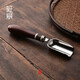 Wen Yijia tea spoon tea shovel stainless steel tea set rosewood rosewood six gentlemen tea ceremony spare parts bright ball (tea spoon 70th anniversary)