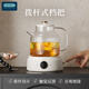 OIDIRE (Odd) all-glass health kettle, flower tea kettle, glue-free tea kettle, tea boiler, office constant temperature health kettle, kettle, electric kettle, stew, intelligent heat preservation, 1L ODI-HC03 flower tea health kettle with filter
