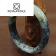 Royalprince Quality Xiuyu Bracelet Bracelet Bracelet Plat Encre Fleur flottante et eau Xiuyu Bracelet Jade Bracelet Bracelet Plat Boucle N15863MM