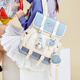 Cnoles Cnoles Sac à dos astronaute pour les femmes 2025 Nouvelle école d'étudiant sac à lycée Girls de haute valeur Sac à dos Light Cardamom Powder