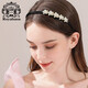 Royal sasa royal salsa hair accessories imitation pearl hair hoop star non-slip hairpin head cave hairpin elegant headwear sweet headband
