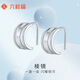 Liuguifu Jewelry Platinum Earrings Prism pt950 Platinum Earrings Fashion Earrings PT0200076 2.90g
