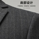 SHANSHAN Shanshan suit men's four-season anti-wrinkle flat lapel formal suit men's business casual jacket
