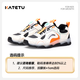 
Carter Rabbit Children's Shoes Children's Sports Shoes Boys 2025 Autumn New Product Flash Light Shoes Anti-Slip, Wear-Resistant and Breathable Running Shoes White and Black Orange 28 Inner length is about 18.0cm foot length is about 17.1-17.7