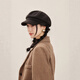 Popeye Woolen Octagonal Hat Women's Spring and Autumn Trend Korean Version British Retro Painter Internet Celebrity Beret Showing Face Small Literary Newsboy Hat