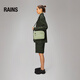 Bags croisés à un épaule des pluies hommes et femmes Sac de sport Sac à cyclisme Sac de taille de la taille de la taille de la taille W3 / 14110 Brown Gravel Brown